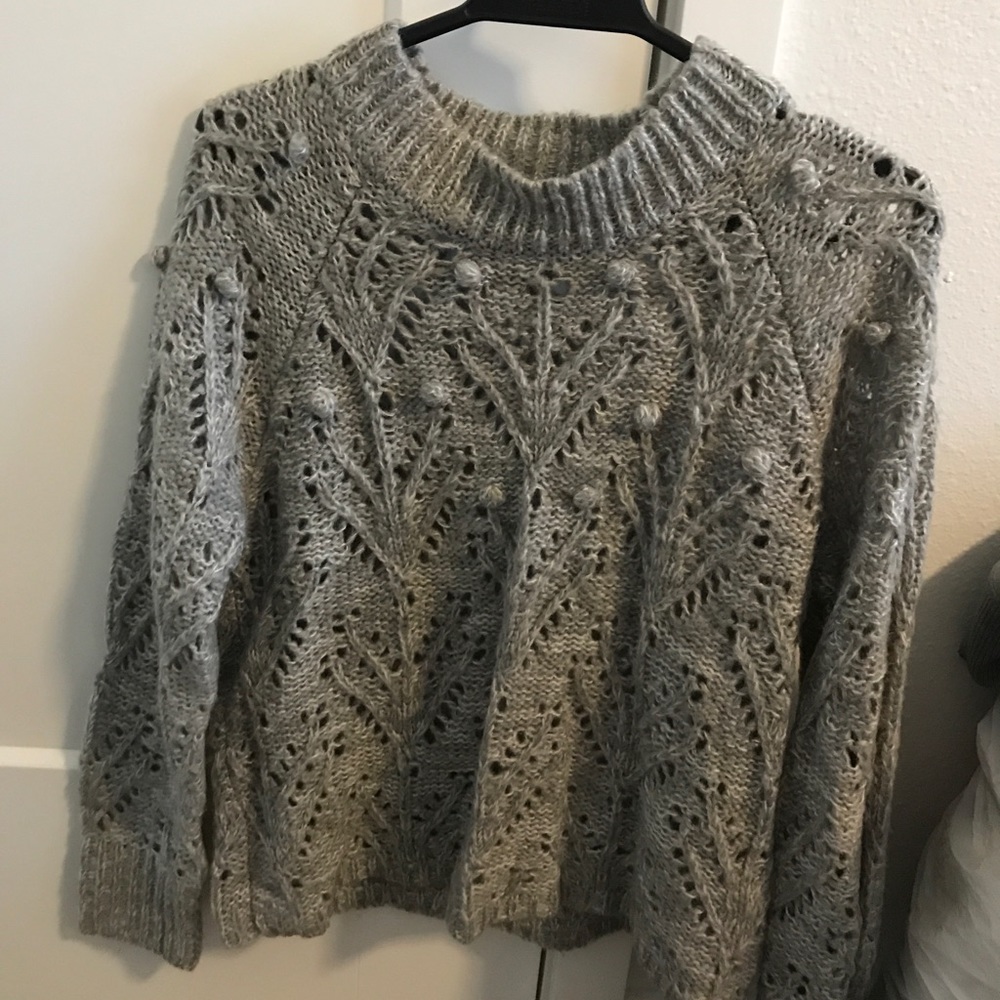 Beautiful gray sweater